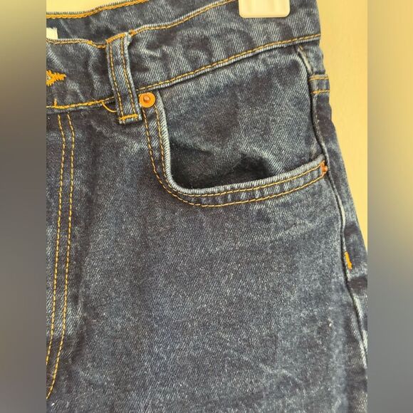 Zara Marine Straight 100% Cotton Size US 6 Medium Wash - Picture 2 of 8